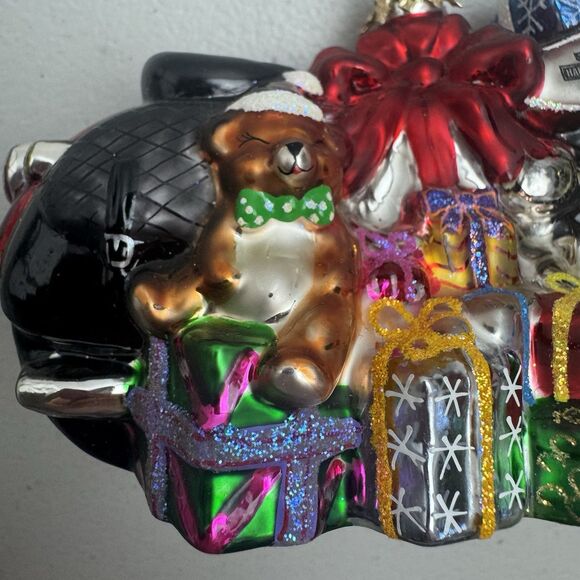 Christopher Radko Harley Davidson Motorcycle DECK THE HARLEY Christmas Ornament - Picture 6 of 11